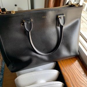 Ralph Lauren Leather Tote